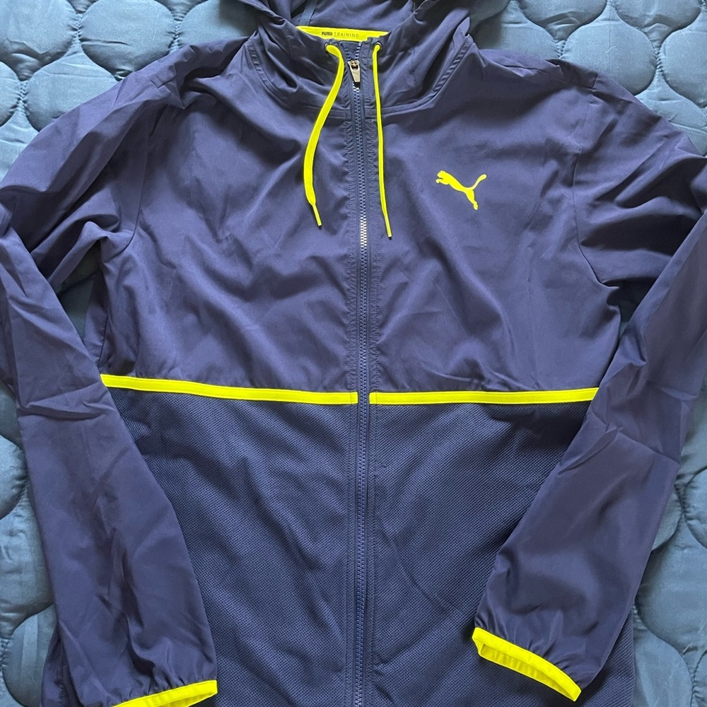 Mens Puma Full Zip Jacket Size Small